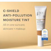 Glo Skin Beauty C-Shield Anti-Pollution Moisture Tint - Tinted Moisturizer With SPF 30 for Face, Broad Spectrum Protection & Vitamin C, 1.7 Oz (3W-Light)