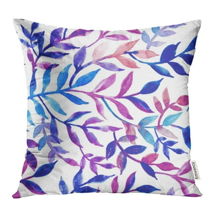 - CMFUN Elegant Leaves and Branch Watercolor Twigs for The Jar Tube Box Botanical for Skin Pillow Case Pillow Cover 18x18 inch Throw Pillow Covers