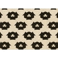 thumbnail image 1 of Ahgly Company Machine Washable Indoor Rectangle Transitional Chocolate Brown Area Rugs, 2' x 3', 1 of 7