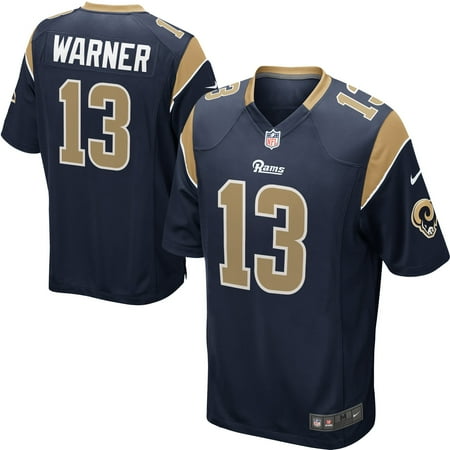 Nike Kurt Warner St. Louis Rams Youth Retired Game Jersey - Navy Blue