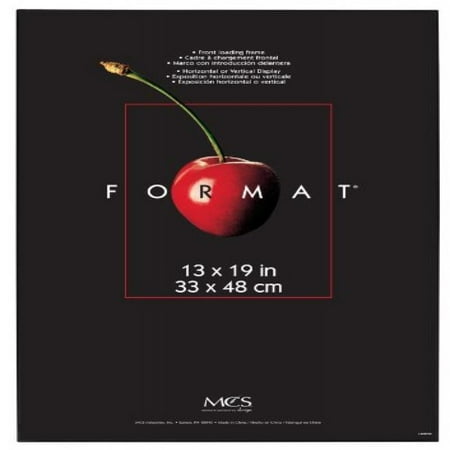 MCS Format Frame, 13 by 19-Inch, Black