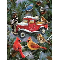 SUNSOUT INC - Pickup Feeder - 500 pc Jigsaw Puzzle by Artist: Giordano Studios - Finished Size 18" x 24" - MPN# 37145