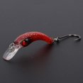 thumbnail image 4 of Señuelo duro realista Minnow cebo con anzuelo pesca Crankbait Wobbler Tackle accesorio (E), 4 of 5