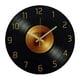 thumbnail image 1 of Inteprter Reloj de estilo único para sala de estar, reloj de pared grande silencioso, reloj de pared, reloj de pared para sala de estar, reloj Electrodomésticos uno, 1 of 6