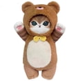 thumbnail image 3 of Muñeco de peluche original de Mofusand Kawaii Cos Cat Kawaii de 50 cm, animales de cosplay, dinosaurio, vaca, oso, bonito regalo, 3 of 5