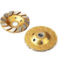 thumbnail image 1 of 4 Pouces de Béton Turbo Diamant Meule 12 Segs Lourds Meuleuse d'Angle Roues pour Meuleuse d'Angle, 1 of 4