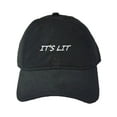 thumbnail image 1 of Go All Out Adult It's Lit Embroidered Deluxe Dad Hat, 1 of 2