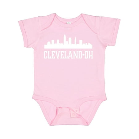 

Inktastic Cleveland Ohio Skyline City Silhouette Gift Baby Boy or Baby Girl Bodysuit