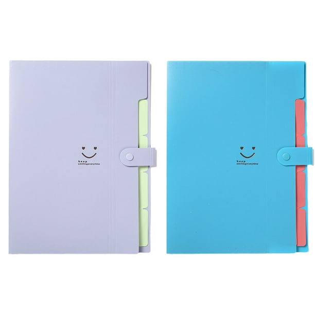 BAZIC – Carpeta De Papel De 2 Bolsillos, 3 Clips De Cierre De Clavijas