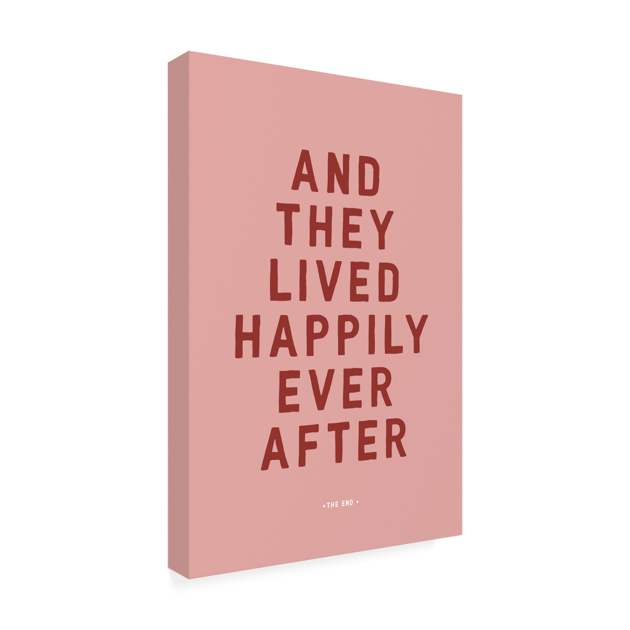Trademark Fine Art Frankie KerrDineen  The End Canvas Wall Art
