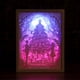 thumbnail image 1 of Luz de Talla de Papel Led Luz Y Sombra 3D Navidad Romántica Luz de Noche Creativa 6 # Feliz Navidad Eccomum Luz de corte de papel, 1 of 7