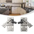 thumbnail image 2 of Zyler - 1 Pairs Cabinet Drawer Soft Close Tip Out Tray Hinges Scissor Hinges 45 Degrees, 2 of 6