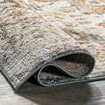 nuLOOM Distressed Justine Vintage Medallion Area Rug, 12' x 15', Beige