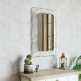 thumbnail image 2 of Jaycee Farmhouse Distressed Metal Wall Mirror, 2 of 7