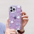 thumbnail image 1 of Funda de silicona transparente con dibujos animados para Iphone, carcasa bonita para Iphone 13, 11, 14, 12 Pro Max, XR, 7, 8 Plus, X, Xs, SE, 6s, 14Pro Max Fivean unisex, 1 of 2