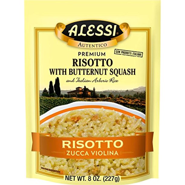 Alessi Autentico, Premium Seasoned Risotto, Italian Arborio Rice, Easy