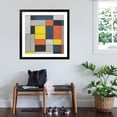 thumbnail image 3 of Art.com No. VI / Composition No.II Giclee Print by Piet Mondrian, Black Frame Wall Art, 38" x 38", 3 of 5