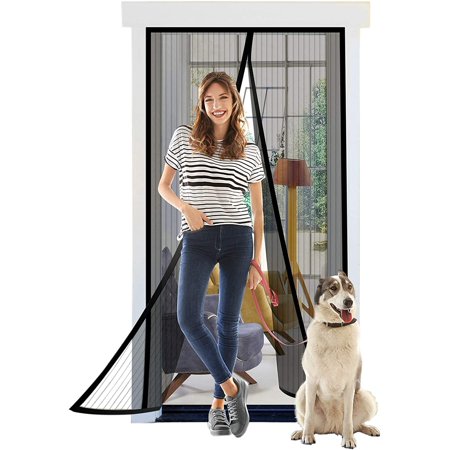 RIOUSERY Magnetic Screen Door 38 Inch x 83 Inch Mesh Door Screen