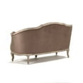thumbnail image 3 of Zentique CFH007-2 E272 V011 Maison Settee- Brown Velvet - 61 x 35.5 x 28 in., 3 of 5