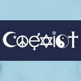thumbnail image 3 of CafePress - Coexist T Shirt - Women's Classic T-Shirt, 3 of 4