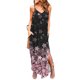 thumbnail image 2 of Elegante mujer Casual con cuello en V vestidos estampados verano sin mangas vestido de jersey OAVQHLG3B Store  lin121212, 2 of 5