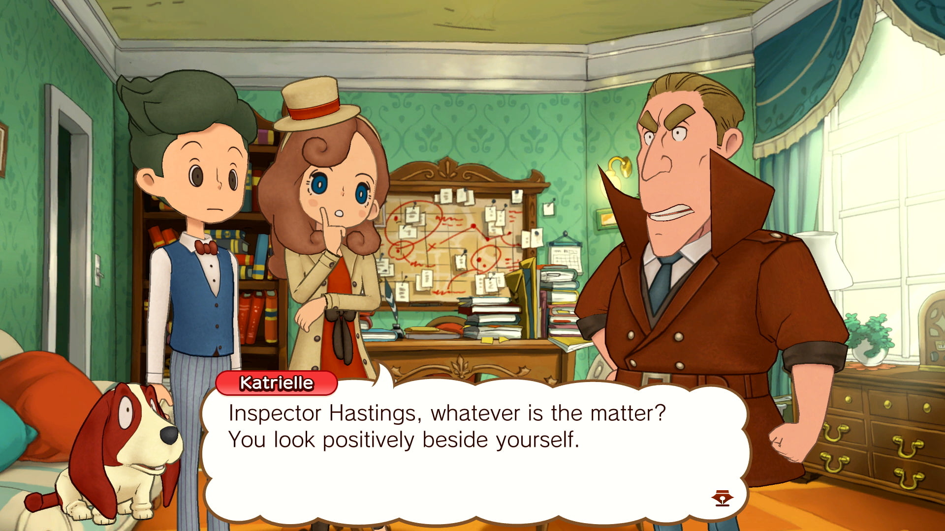 Layton's Mystery Journey: Katrielle and the Millionaires' Conspiracy Review  - A Stumble On The First Step - Game Informer