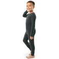 Athletic Works Boys Thermals Underwear Waffle Top & Bottom