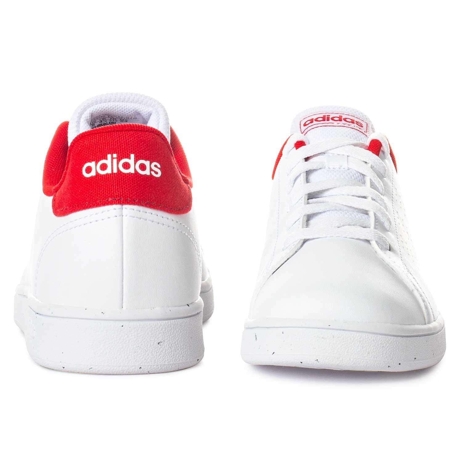 Tenis Adidas Advantage K H06179 Mujer blanco 22.5 Walmart en linea
