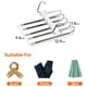 thumbnail image 2 of Percha para Pantalones Perchas Ropa Ahorro Espacio Multifuncional Jeans Faldas, 2 of 6