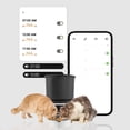 thumbnail image 6 of Automatic Pet Feeder for Cats and Dogs, 4L Timed Cat Food Dispenser with Portion Control, Smart Dog Feeder with Stainless Steel Bowl, Dual Power Dry Food Dispenser for Indoor Pets, 6 of 6