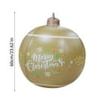 thumbnail image 3 of Christmas Ornament - Christmas Decorations Outdoor, Inflatable Christmas Balls Outdoor Patio Christmas Decorations Festive Pendants Inflatable Balloons Props, 3 of 5