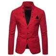 thumbnail image 2 of Traje decorativo de múltiples botones de moda para hombre de primavera con código europeo, traje de cuello alto con personalidad para hombre, 2 of 5