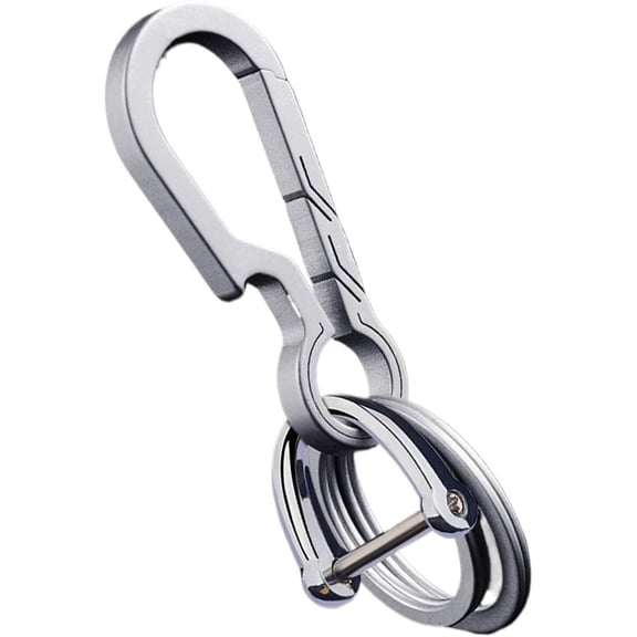 Heavy Duty Metal Keychain - Keyring, Bottle Opener, Car Key Holder, Travel(Z)