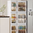 thumbnail image 3 of tredstone Transparent Color Display Cabinet With Gap Interval Adaptable Functionality For Storage Solution 2, 3 of 6