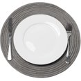 thumbnail image 2 of Round Braided Placemats Set of 6 Washable 15 inch Round Placemats Kitchen Table Place Mats Round Table Mats, 2 of 4