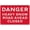 Warning Sign 1, variant on Danger Heavy Snow Road Ahead Closed 8"x12", Aluminum Tin Warning Signs for Home Outdoor Garden, High-Visibility Winter Hazard Sign