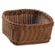 thumbnail image 2 of Cesta de almacenamiento organizadora de plástico tejida para frutas, bandeja decorativa para baño Medio, 2 of 9
