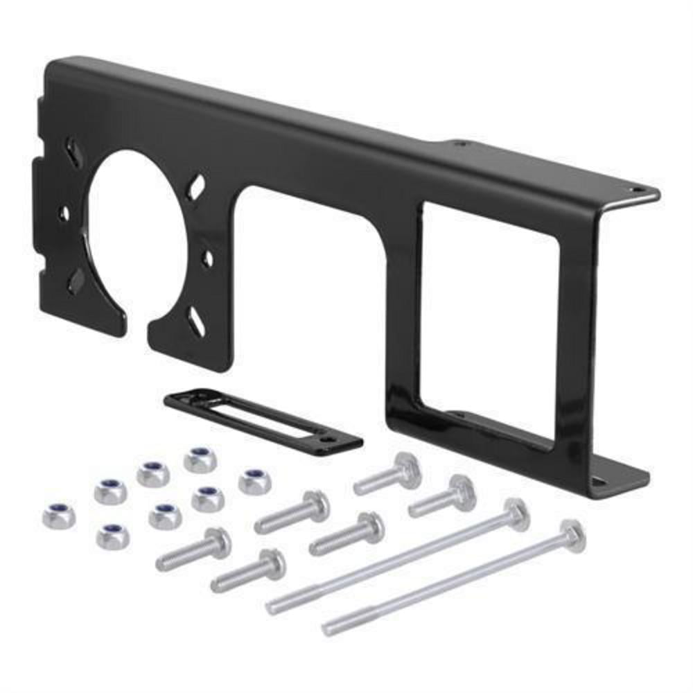 CURT 58000 EasyMount Vehicle Trailer Wiring Connector Mounting Bracket