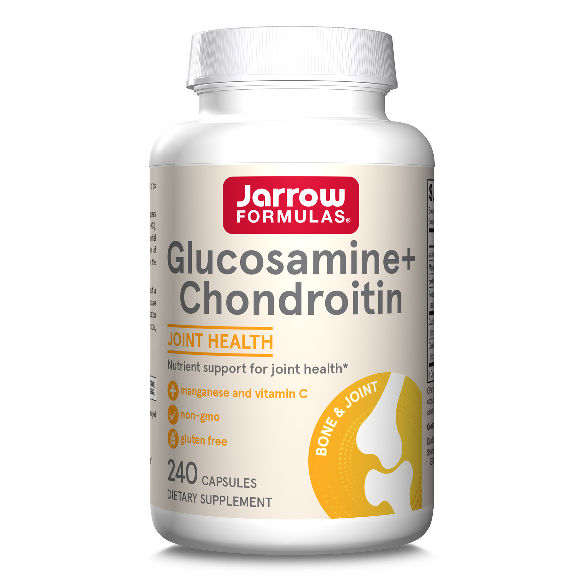Glucosamine Chondroitin With Collagen & Vitamin D3 - 2 Packs, 120 Capsules Each