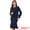 Dark Blue, variant on DARING DIVA Women's 2Pcs Suit Sleeveless Dress Crop Blazer Set XS Light Blue