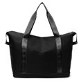 thumbnail image 2 of Paokuoon Waterproof Travel Bag Large Capacity Duffle Bag Double Layers Wet and Dry Section Foldable Travel Hand Luggage with Outer Pocket Zipper Closure, 2 of 7