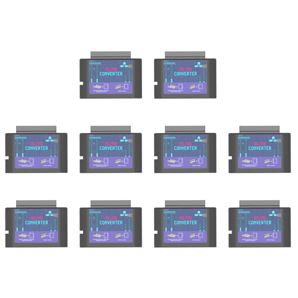 Convertidor Tarjeta Juego MS A MD Casete Vídeo para Maestro Megedrive