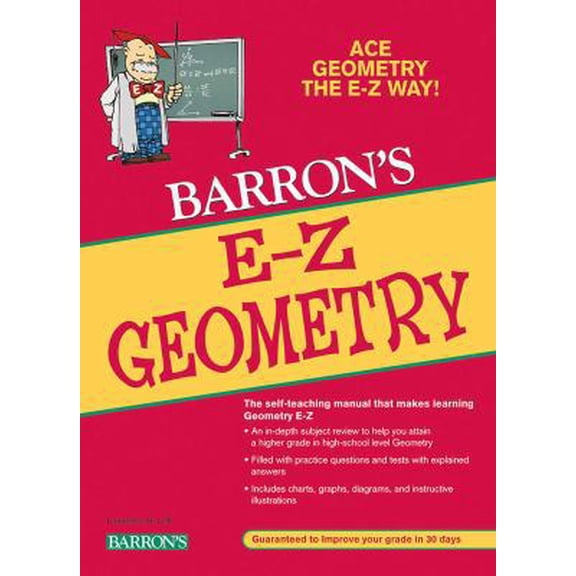Pre-Owned Barron's E-Z Geometry (Paperback) 0764139185 9780764139185