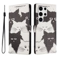 thumbnail image 1 of FOXDOCK Funda Tipo Cartera para Samsung Galaxy S23 Ultra con Soporte y Correa – Diseño de Patrones Lindos, 1 of 6