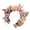 Pink, variant on Multipurpose Flower Crowns Hair Fashion Accessory Chinese Inspired Designs for Special Event and Everyday Daily Use