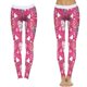 thumbnail image 2 of Pantalones deportivos de yoga para mujer, mallas push up de cadera, entrenamiento físico (rojo L), 2 of 8
