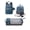 Light blue, variant on 900D Convertible Diaper Bag Backpack with Bassinet Changing Station, Multi-Function Baby Travel Bag with USB Port, Insulated Pockets & Mosquito Net