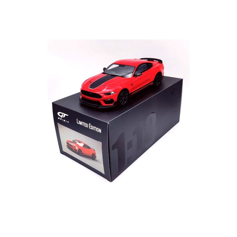 2021 Ford Mustang Mach 1, Race Red - GT Spirit GT351 - 1/18 scale