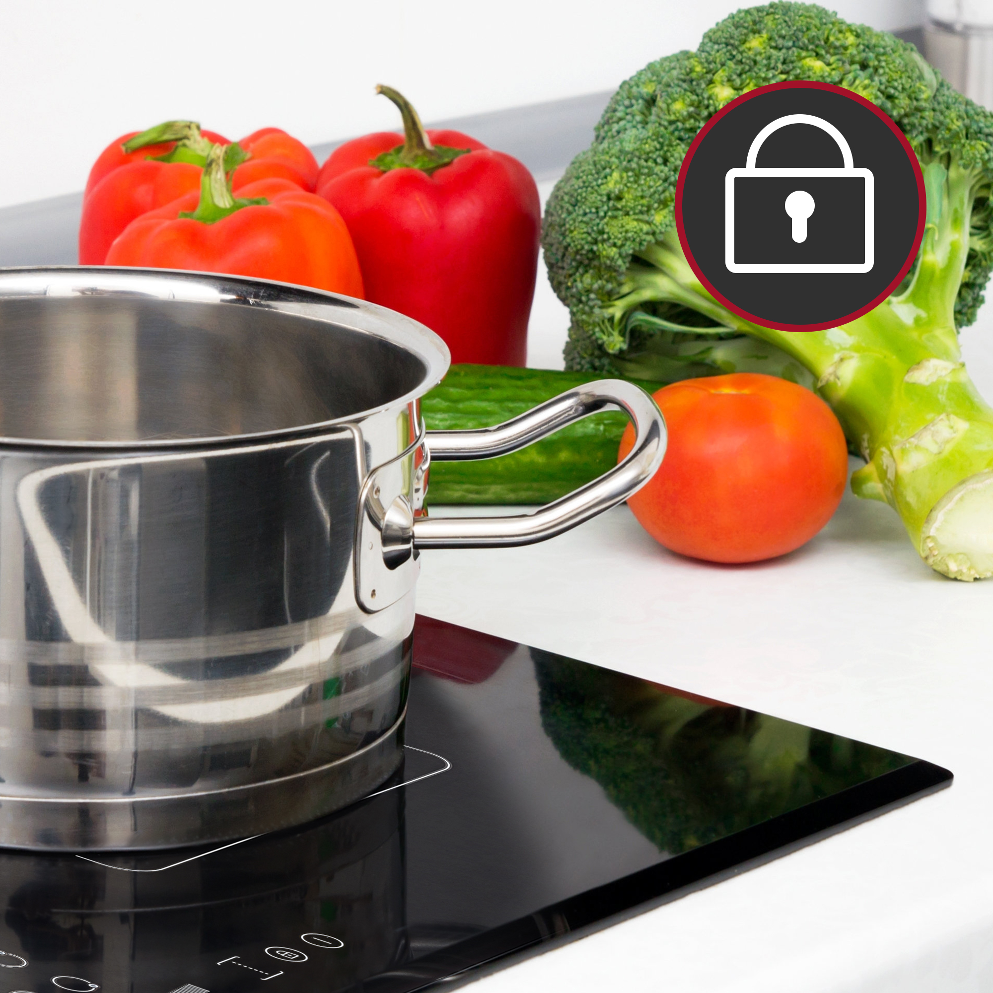 Empava 30 Inch Electric Stove Induction Cooktop with 6 Booster Burners