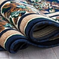 thumbnail image 4 of Allstar Rugs Allstar Woven Floral Printed Rug Hunter Green 5' 2"x7' 1" 5' x 8', 4 of 5